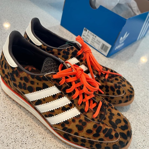 Adidas SL 72 OG Leopard Print women's shoes size US 7 - Picture 5 of 8